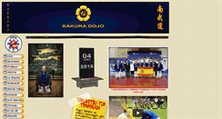 Desktop Screenshot of nanbudosakura.com